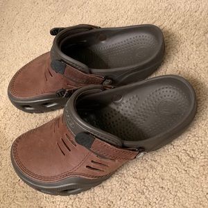 Crocs Leather Slip-on
